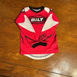 BILT Kids Pink and White Jersey